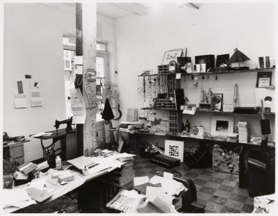 Interior view of La Cedille qui Sourit, ca. 1968. Photo courtesy Jacques Strauch and Michou Strauch-Barelli. Courtesy Estate of Robert Filliou and Galerie Nelson-Freeman, Paris. (ANNIKA ERIKSSON: 0)