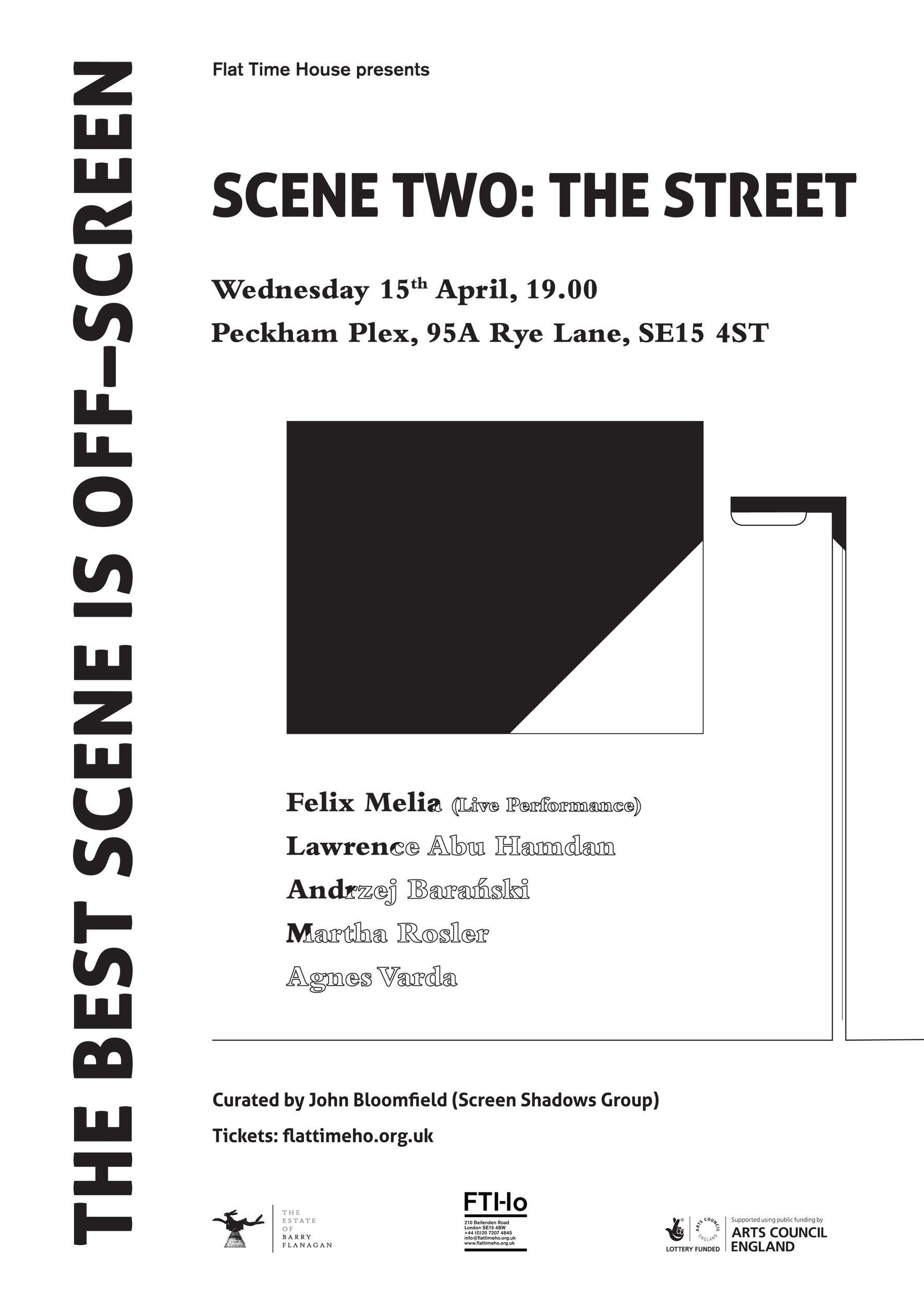 Poster: Niall Reynolds (Scene Two: The Street 1)