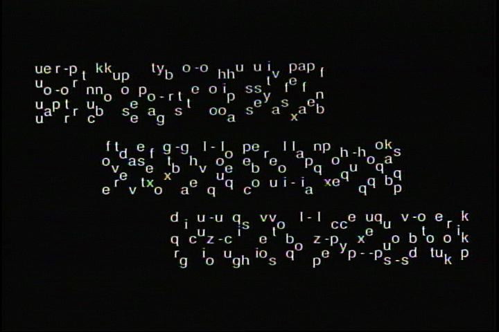 Peter Rose Secondary Currents (1982) Sound, B&W;, 15', 16mm.  Image courtesy the artist/LUX London (TIME AND LANGUAGE 3)