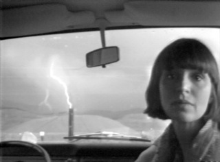 Image: Lightning, Marlene and Paul Kos, 1976. Image copyright of the artist, courtesy of Video Data Bank, www.vdb.org (VERTIGO 1)